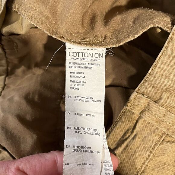 Brunswick Garments tan chino shorts - 32 - 🙂3/$15 - Picture 6 of 7